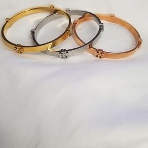 Bangle set/ Bracelets Gold, Silver and Rose Gold